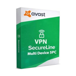 Avast SecureLine VPN 2 Years License 5 Devices Global
