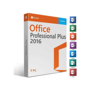 Microsoft Office 2016 professional plus 5 PC License Key