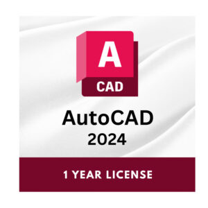 Autodesk Autocad 2024 Key License Global For PC 1 Year 1 Device