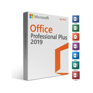 Office Pro Plus 2019 Retail Key LIFETIME For 10 PC - Online activation