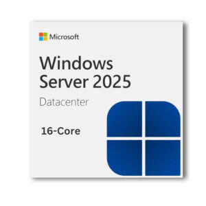 Microsoft Windows Server 2025 Datacenter 16-core License Key