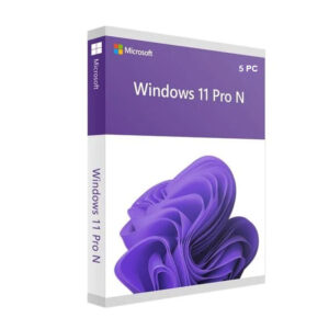 Microsoft Windows 11 Professional N 5 PC Key License