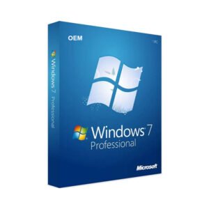 Windows 7 Professional OEM KEY Global 32 & 64 bits