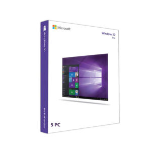Microsoft Windows 10 Professional Retail Key for 5 PCs