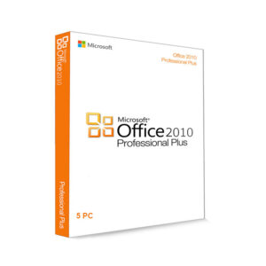 Microsoft Office Pro Plus 2010 LIFETIME License Key For 5 PC